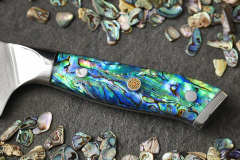 Aonami Damascus Kiritsuke Knife