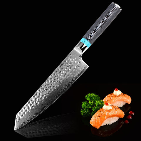 Chitan Damascus Kiritsuke