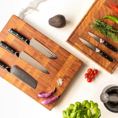 Kuro Damascus Honesuki - Boning Knife
