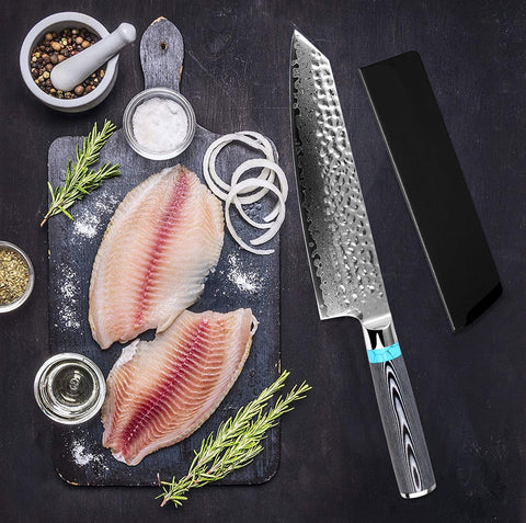 Chitan Damascus Kiritsuke