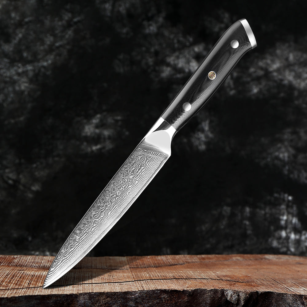 Kuro Damascus Paring Knife
