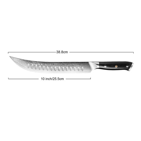 Kuro Damascus Ham Knife
