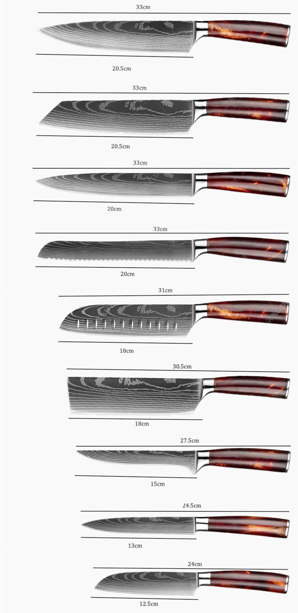 Kanji Yanagiba Knife