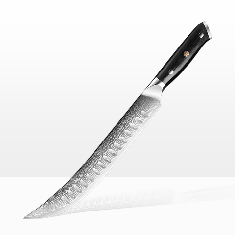 Kuro Damascus Ham Knife