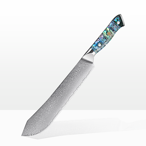 Aonami Naga-sa Damascus Chef's