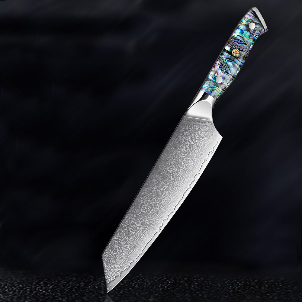Aonami Damascus Kiritsuke Knife
