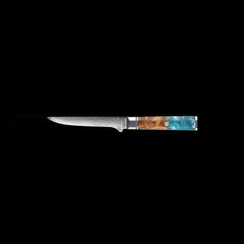 Sora Damascus Honesuki - Boning Knife