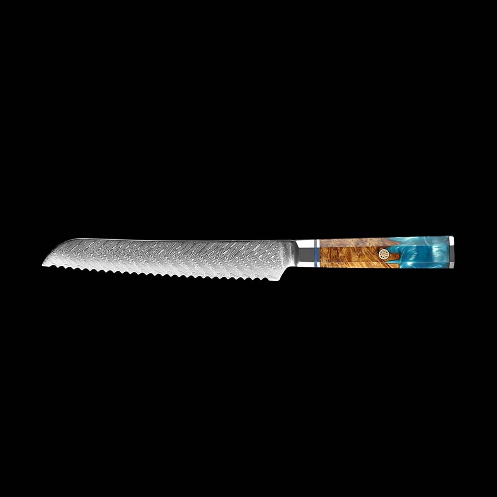 Sora Damascus Pankiri - Bread Knife