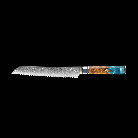 Sora Damascus Pankiri - Bread Knife