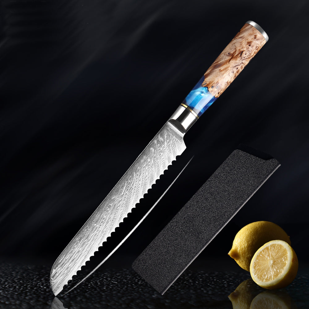 Umi Damascus Pankiri - Bread Knife