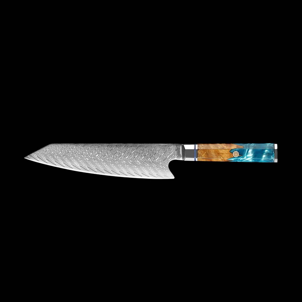 Sora Damascus Kiritsuke Knife
